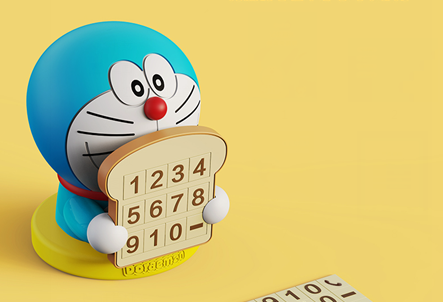 哆啦A夢停車牌2代